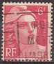 France 1947 Characters 6 F Red Scott 580. Francia 580. Uploaded by susofe